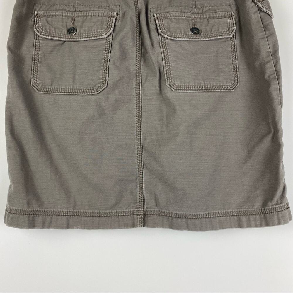 Eddie Bauer Cargo Skirt Mini Brown Womens Size 2 - Picture 9 of 11
